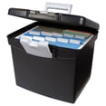 thumbnail image 3 of Archivador portátil Storex Economy para archivos colgantes tamaño carta, 3 of 4