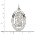 thumbnail image 3 of Sterling Silver Saint Christopher Medal, 3 of 4