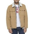 thumbnail image 3 of Men's Levi's® Classic Corduroy Sherpa Trucker Jacket Color: Olive Size: M, 3 of 4