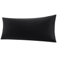 thumbnail image 1 of Funda de Almohada de 100% Algodón, Funda Almohada con Cierre de Cremallera Suave Transpirable para el Cuerpo , Funda para Almohada Larga para Dormitorio Hotel - Negro, 51x140cm Unique Bargains Funda de Almohada, 1 of 6