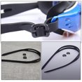 thumbnail image 2 of WHAMVOX Replacement Eyeglasses Strap For Kids And Adults 2 Sets Universal Fit Black Silicone Band, 2 of 6