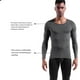 thumbnail image 3 of Sonducket Ropa interior térmica para hombre, cálida, , agradable a la piel, gruesa, capa base básica, vestido cálido, ropa de invierno Camisetas Blanco SG, 3 of 6