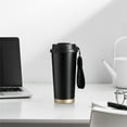 thumbnail image 6 of TFYZYY 500ml Stainless Steel Insulated Coffee Cup with Straw, Portable Travel Mug, Vacuum Thermal Flask, Hot & Cold Beverage Container, Ideal for Outdoors & Daily Use, 6 of 6