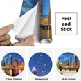 thumbnail image 4 of Peel and Stick Wallpaper Waterproof Tampa HDR Wall Mural Decor Self Adhesive and Removable 69in x 98in, 4 of 8