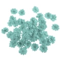 thumbnail image 3 of 50 Piezas de Flores Artificiales, Conjunto de Flores de Tela, Cabezas de Flores Artificiales, Bautizo, Comunión, Flores, Boda, Decoración de Fiesta de Verde Macarena DIY Rose flores para manualidades, 3 of 8