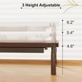 thumbnail image 4 of Monitor Stand for Desk Height Adjustable Computer Monitor Riser with Storage Drawer Wood Computer Monitor Stand for Office and Home Ergonomic Desk Stand for Printer Laptop PC (Wood, 4 of 8