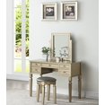 thumbnail image 2 of Bobkona Table Basse avec Tabouret, Champagne, 2 of 3