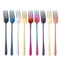 18/10 Stainless Steel Dinner Froks, 8.5 inch, Set of 9