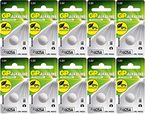 GP 625A E625GBP K625A PX625A MR09 LR9 V625A 1.5V Alkaline 10 Batteries