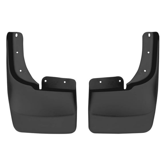 Husky Liners Custom Front Mud Guards Fit 97-03 F150 (2004 Heritage); 97-98 F250 Std & SuperCab Black