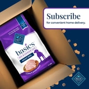Blue Buffalo Basics Adult Dry Dog Food, Skin & Stomach Care, Turkey, Chicken Free, 11lb