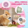 thumbnail image 2 of Stacking Cups for Rabbits, 16PCS Multicolored Bunny Toy, Nesting Stackable Rabbit Foraging Toy for Small Animals, Chinchilla Guinea Pig Enrichment Toys for Hiding Food and Playing, 2 of 9