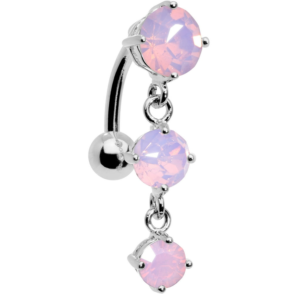 Body Candy Body Candy 14G 316L Stainless Steel Navel Ring Piercing