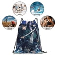 thumbnail image 6 of Attack On Titan Drawstring Backpack Lightweight Portable Sport Gym Sackpack Draw String Cinch Bags For Men Women, 6 of 9