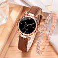 thumbnail image 1 of Reloj casual de mujer de tendencia de moda de estilo coreano, reloj de cinturón simple, reloj de cuarzo, pulsera, traje para mujer, 1 of 6