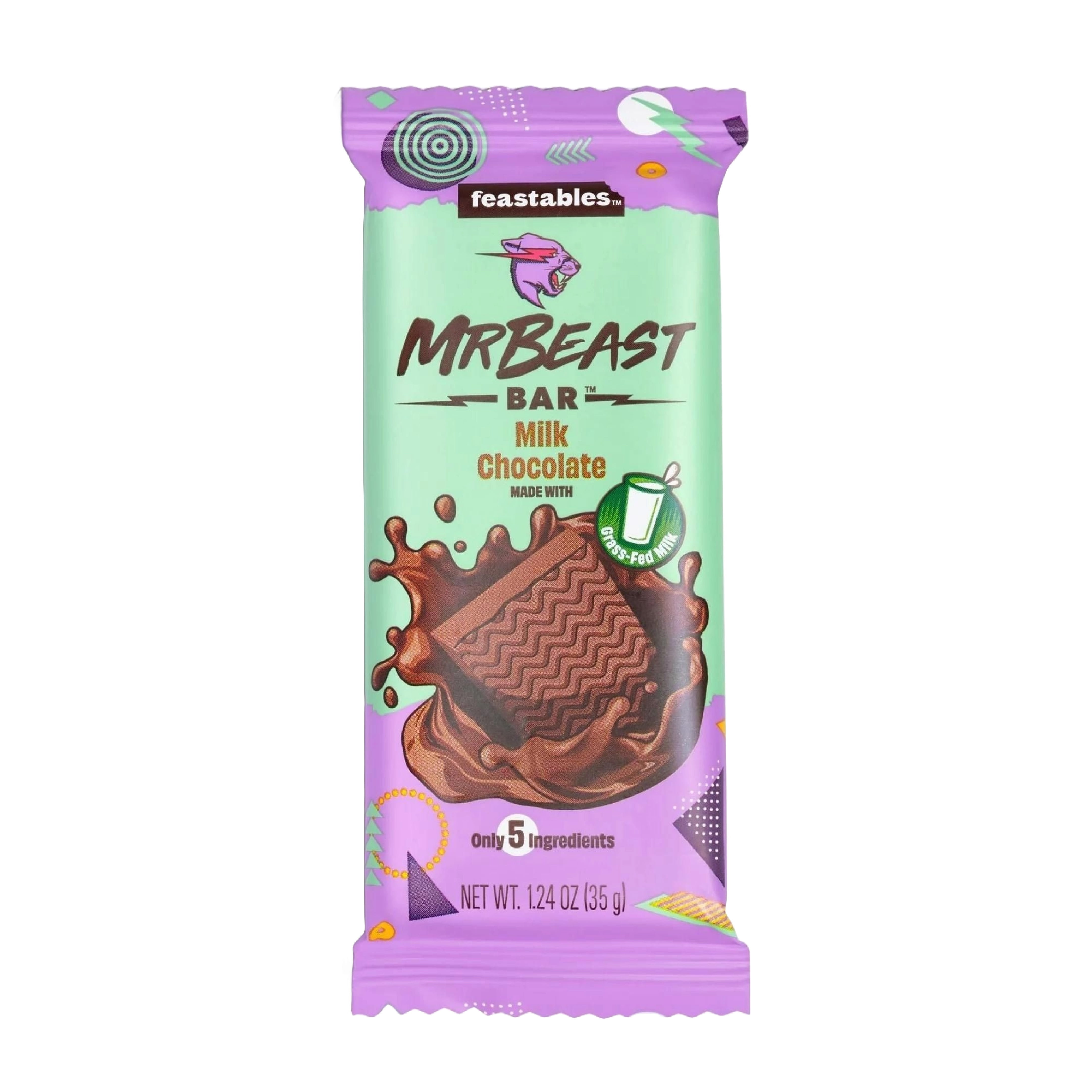 Feastables MrBeast Bar - Original Chocolate (60g) – USfoodz