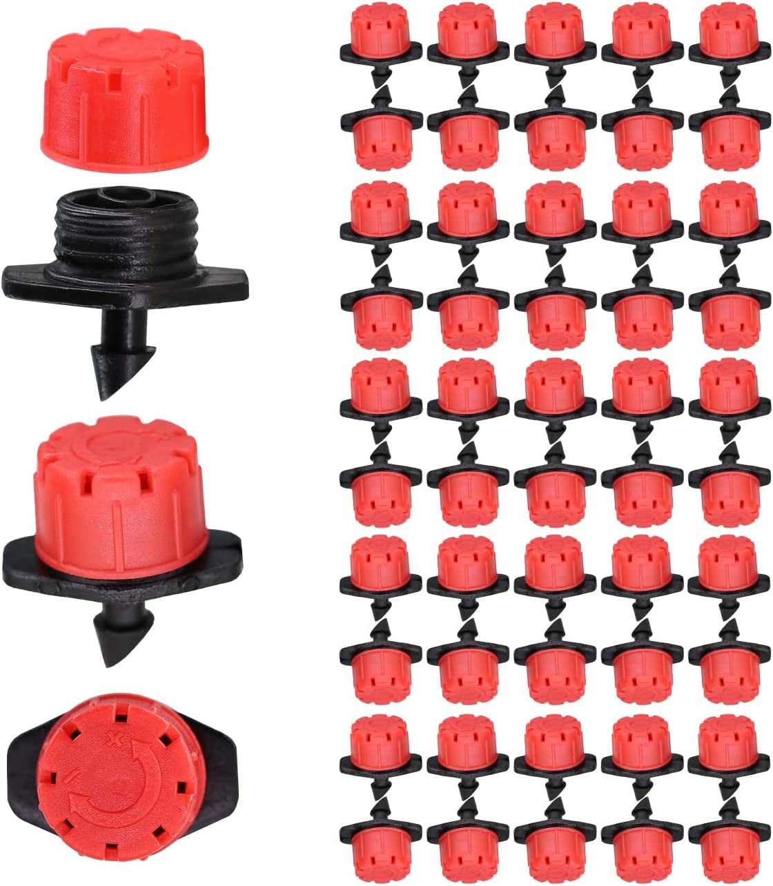 Toro 3 in. Pop Up Fixed Spray w/PR, Qtr Circle - 15 ft. (5-Pack) 2025