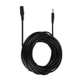 thumbnail image 4 of Cable de extensión de audio de 3,5 mm macho a hembra Nikou 10 m negro, 4 of 15