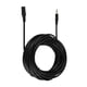 thumbnail image 4 of Cable de extensión de audio de 3,5 mm macho a hembra Nikou 10 m negro, 4 of 15