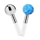 thumbnail image 1 of Rodillo facial Ice Roller ZminRN Ice Globes de acero inoxidable, 1 of 7