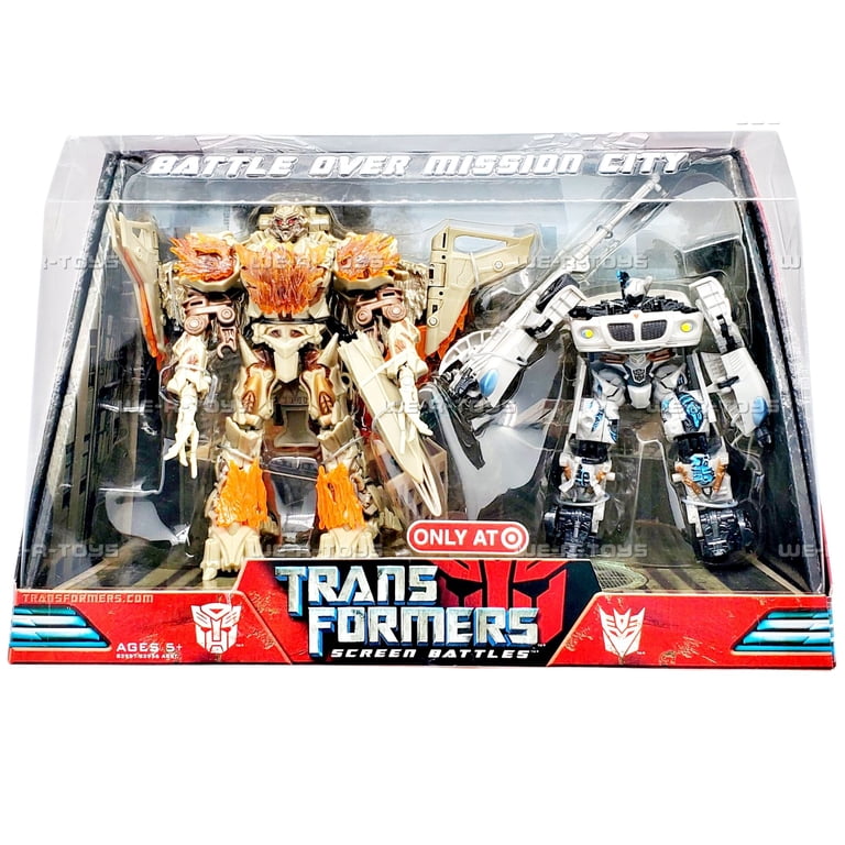 Transformers Screen Battles Battle Over Mission City Figure Set