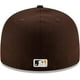 thumbnail image 4 of New Era baseball cap. Yellow "SD" logo on the front. Stylish San Diego Padres cap., 4 of 5