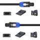 thumbnail image 1 of Conectores 4 Polos Adaptador Audio Conductores para NL4FC NL4FX NLT4X NL2FC, 1 of 9