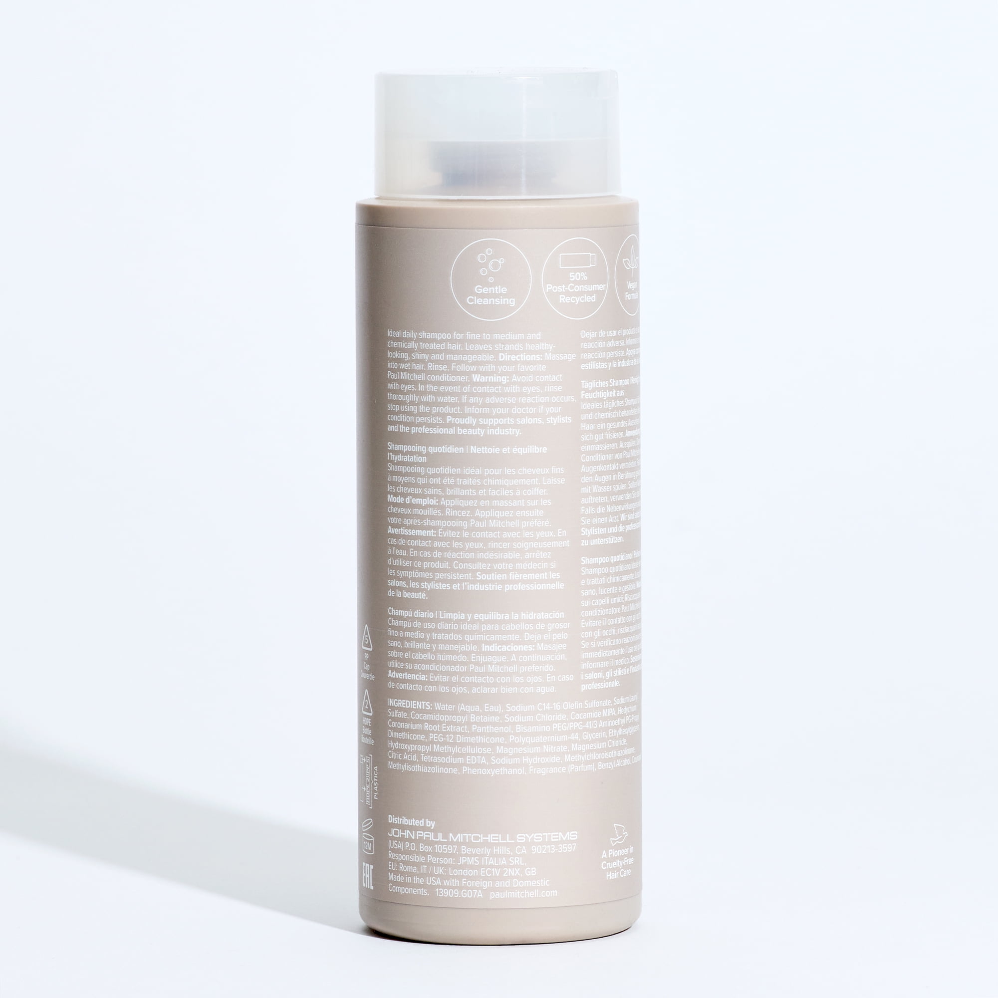 Paul Mitchell Shampoo One, Cleanses + Balances Moisture, For All Hair Types, 33.8 fl oz