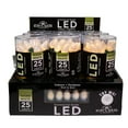 thumbnail image 4 of KSA 25-Count Warm White LED C7 Mini Christmas Lights, 10.75 ft Green Wire, 4 of 6