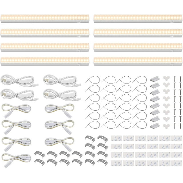Grow Lights for Indoor Plants Full Spectrum Sunlight ft LED Grow Light Bulbs T Grow Light Strip Yellow