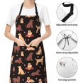 thumbnail image 6 of Naloa Labrador Retriever Dog Apron Kitchen Aprons with Pockets for Women Men Chef, 6 of 8