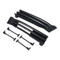 thumbnail image 2 of 1Pair Car Front Bumper Tow Hook Cover Cap Towing Hole Lid Trailer Trim Cap for Mercedes Benz C Class, 2 of 5
