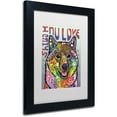 thumbnail image 2 of Trademark Fine Art 'Shiba Inu Luv' Canvas Art by Dean Russo, White Matte, Black Frame, 2 of 4