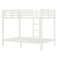 thumbnail image 5 of Bellemave Full Over Full Bunk Bed, Heavy Duty Metal Bunk Beds Frame, Noise Reduced Space Saving Design for Modern Living, White, 5 of 8