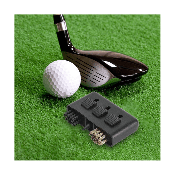 3PCS Golf Club Brush Golf Club Groove Cleaner Putter Wedge Ball Cleaning Brush Shoes Cleaner for Golfer