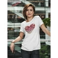 thumbnail image 2 of Mothers Day Watercolor Love T-Shirt Women -Image by Shutterstock, Female Large, 2 of 4
