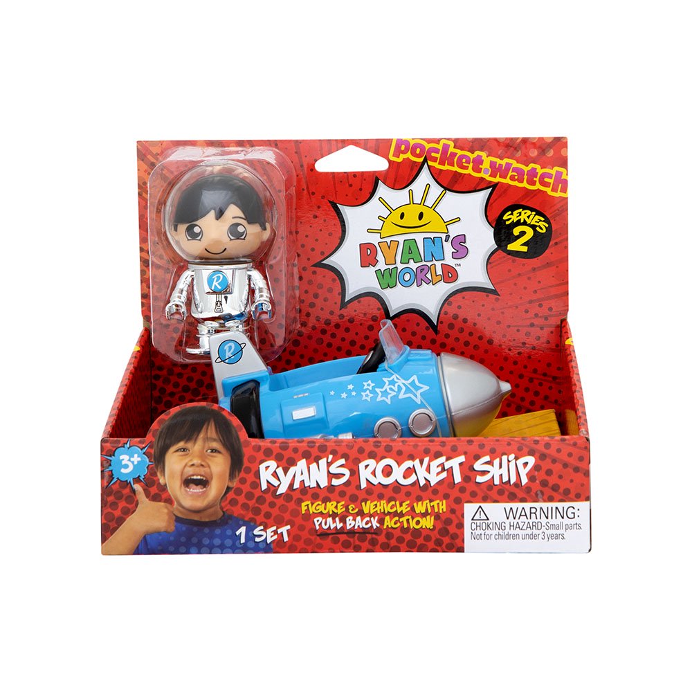 Ryan's World Rocket Ship - Vehicle with Figure - Walmart.com - Walmart.com