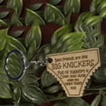 thumbnail image 5 of Keychains For Women Friends Are Like Big Knickers Full Of Support Cover Your Arse When You Need Them Keychain Funny Friends Gift Holiday For Bestfriend Gifts Stainless Steel Pendant Brown, 5 of 6