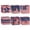 B001- Style A, variant on Red White Blue Patriotic Decor 4Th of July Treat Boxes 6 Set Home Decorations Coffee Table Centerpiece Dining Table Accent Party Supplies