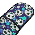 thumbnail image 2 of Dailycode Double Sided Oven Mitt with Loop Heat Resistant Kitchen Long Potholders 7" x 35" Blue Stars Football, 2 of 6
