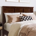 thumbnail image 1 of Pemberly Row Traditional Full Solid Wood Panel Headboard in Walnut, 1 of 8