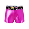 thumbnail image 1 of iiniim Kid Girls Shiny Metallic Gymnastics Ballet Dance Shorts Workout Booty Boyshorts Tracksuit, 1 of 5