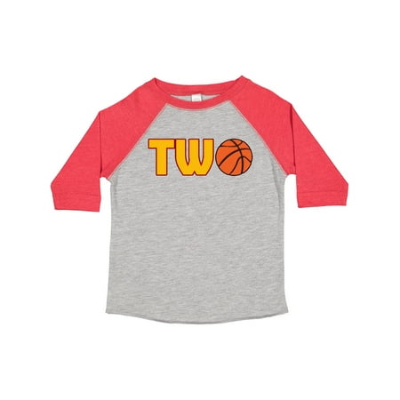 

Inktastic Basketball Second Birthday Gift Toddler Boy or Toddler Girl T-Shirt