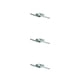 thumbnail image 1 of Estante de almacenamiento Toystoory de perchas autoadhesivo impermeable color blanco, 1 of 6
