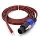 thumbnail image 5 of Cable de Altavoz Speakon de 4 Piezas, Cable de Extremo Abierto, Cable de Audio Speakon A Cable de Altavoz, Cable de Conexión del Amplificador, 5 of 5