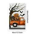 thumbnail image 2 of Halloween Pumpkin Bat Kitchen Towel Set Absorbent Microfiber Dish Cloths Quick Drying For Hands And Dishes Home, 2 of 4