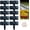 Stone-look Deep Black, variant on 2026 Plastic Garden Retaining Fence,Stone-Look Lawn Edging Border,Decorative Flower Bed for Landscaping,Outdoor Tool-Free Expandable,Interlocking Landscape Edging, No Dig Borders, Weather Resistant