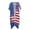 American Flag Pattern Design, variant on American Flag Design Long Kimono Swimsuit Cover Up Casual High Quality Fabrics Long Design Bathing Suit Cover Up