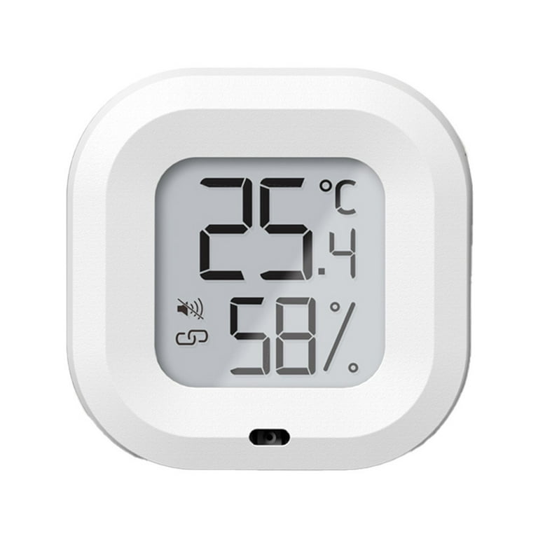 Smart Thermometer Humidity Sensor Monitor Home Temperature