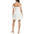 thumbnail image 2 of Amanda Uprichard womens  Valentina Mini Dress, m, White, 2 of 3